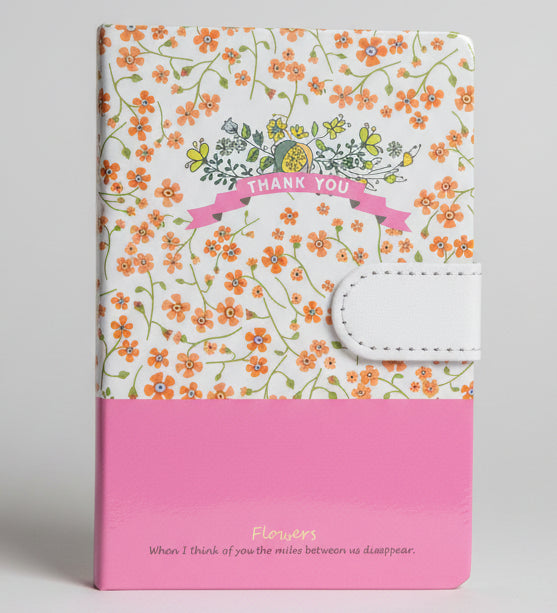 A6 Sized Magnetic Flap Fancy Diary