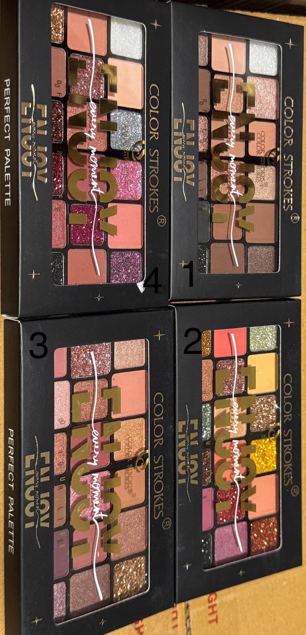 Color Stroke Eyeshadow Palette