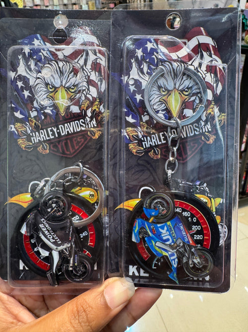 Bike Spinner Keychain