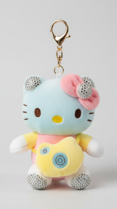 Hello Kitty Soft Toy Keychain