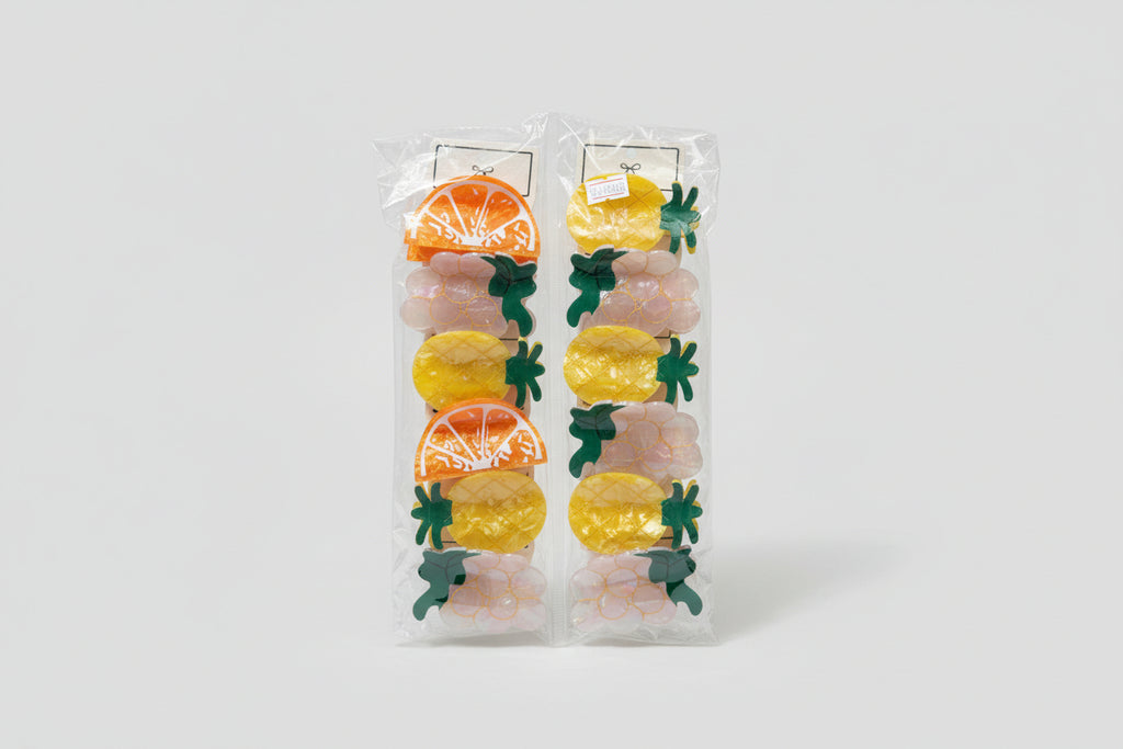 Korean Claw Clips In Fruit Design