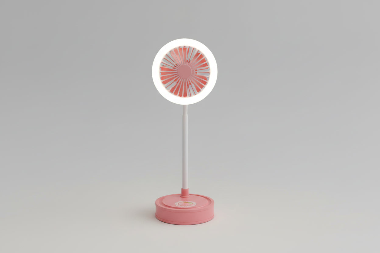 2 In 1 Table Lamp + Fan
