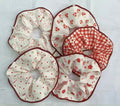 Red Coded Pinterest Scrunchies