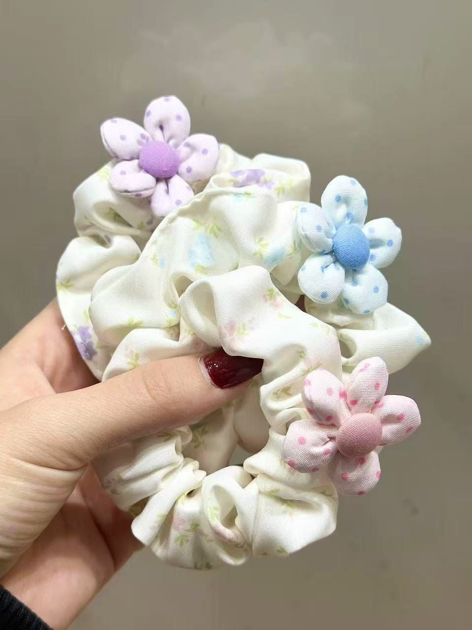 Puffy Bow Scrunchies