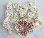 Red Coded Pinterest Scrunchies