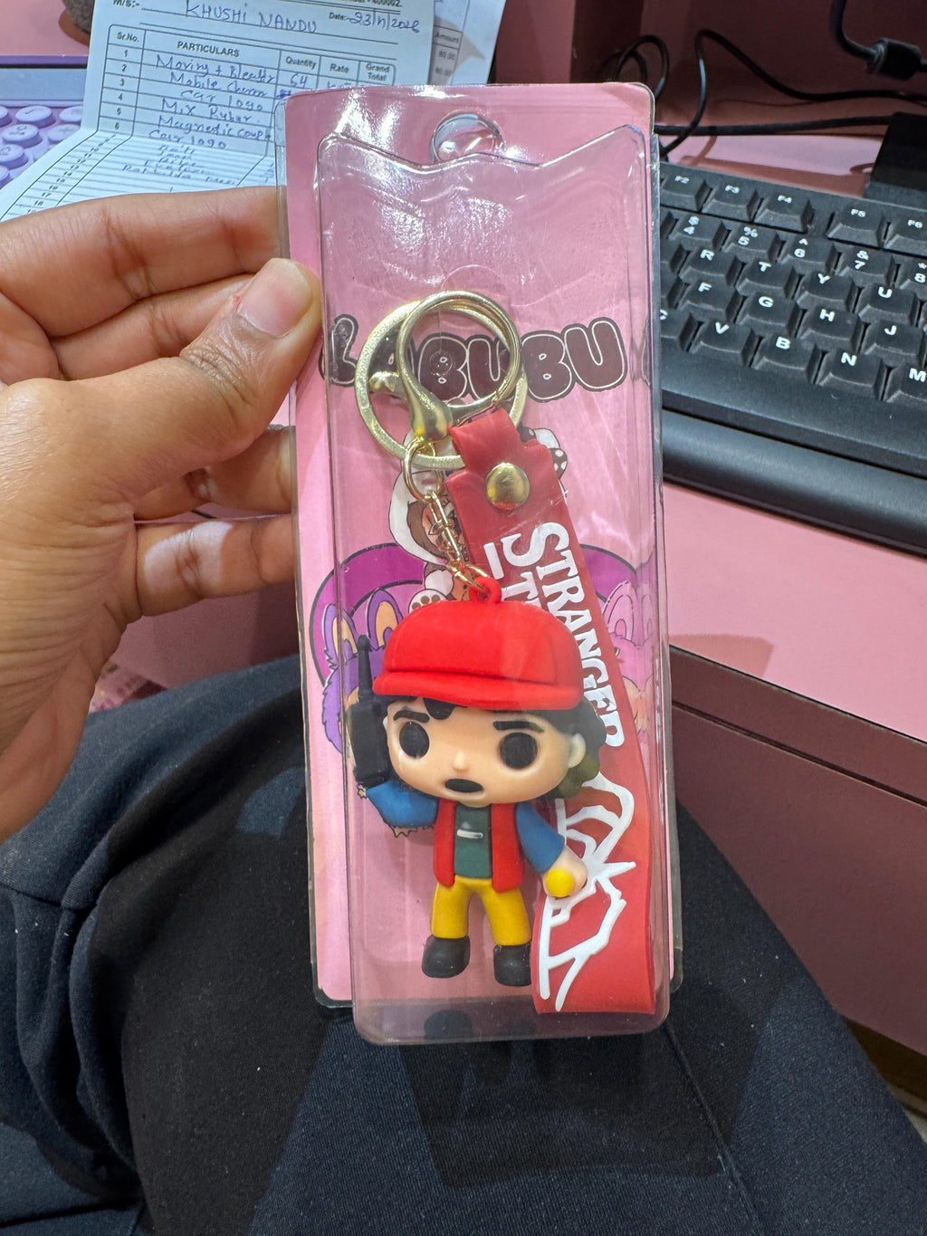 Stranger Things Keychain