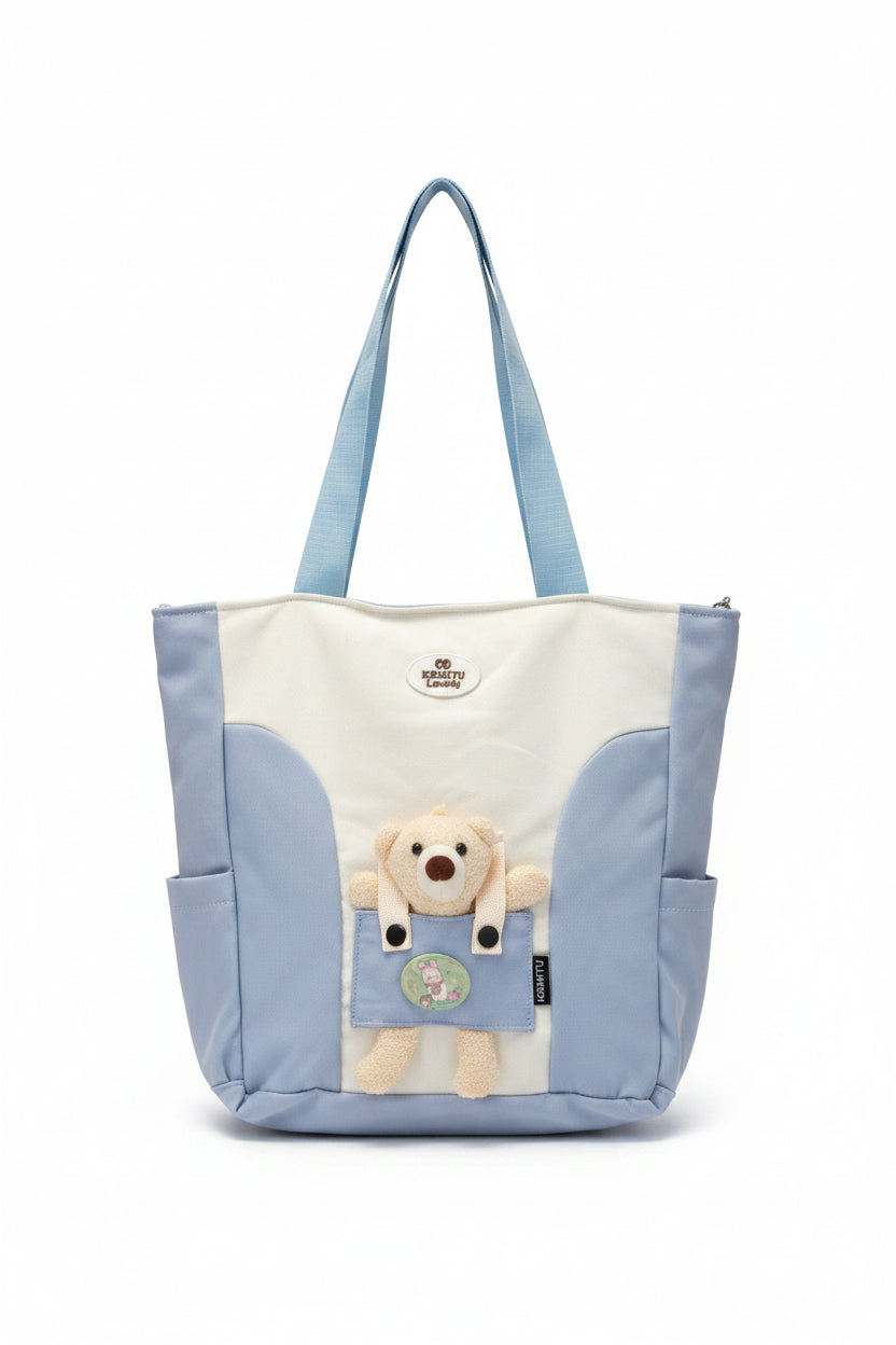 Cute Teddy Tote Bag
