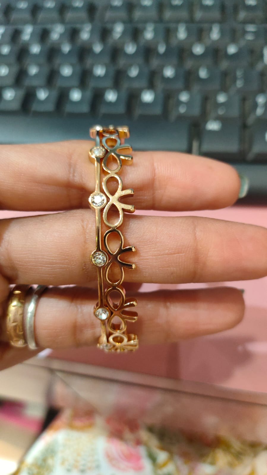 Anti - Tarnish Baby Kada