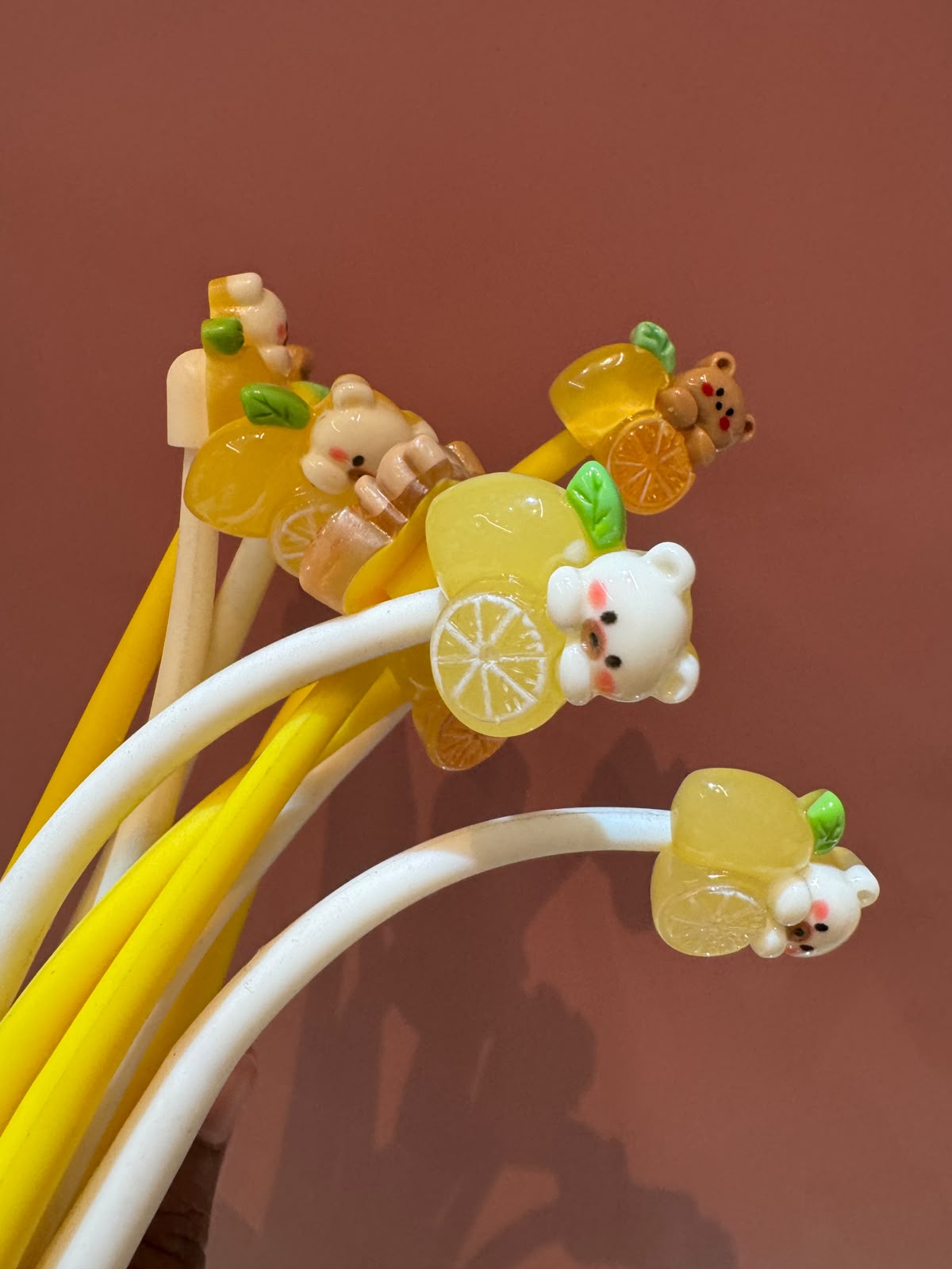 Lemon Bear Dancing Pen