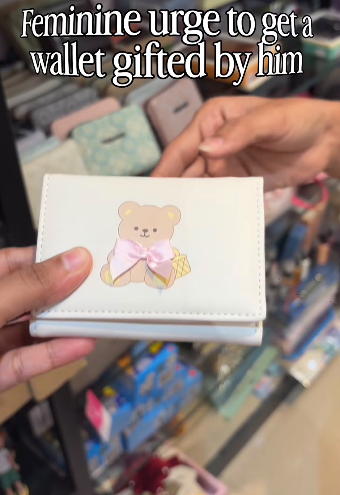 Teddy With Bow Wallet