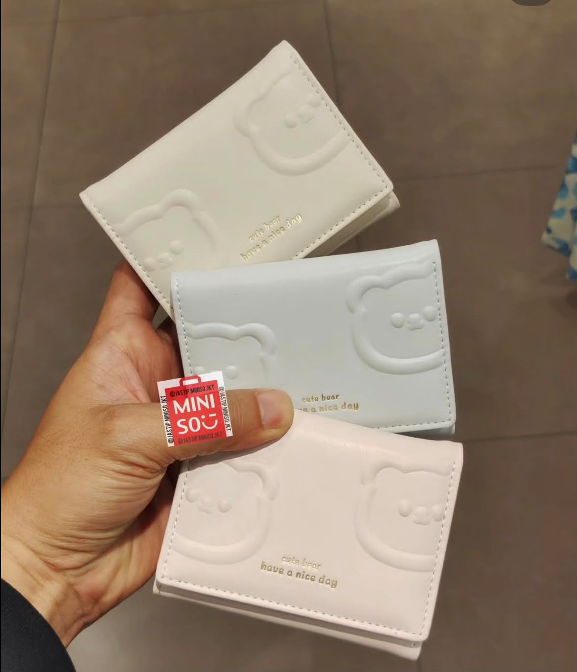 Cute Teddy Wallet