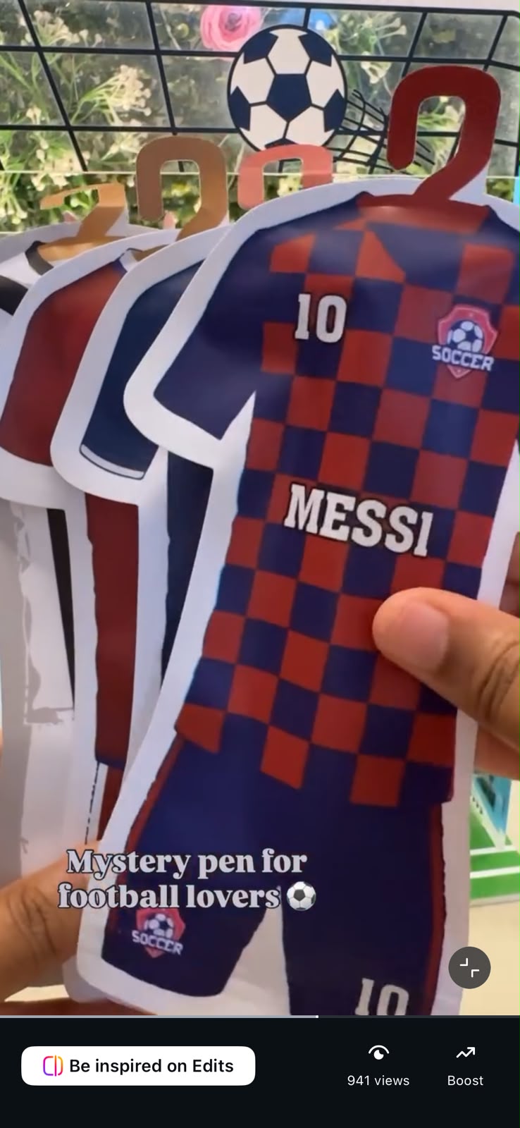 Mystery Football Pen