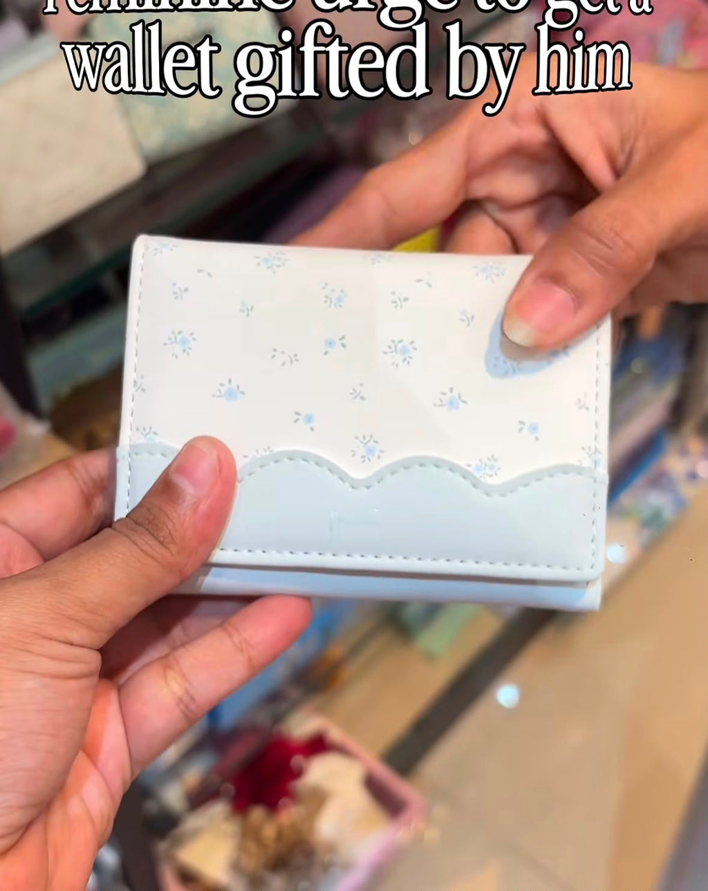 Floral Design Wallet