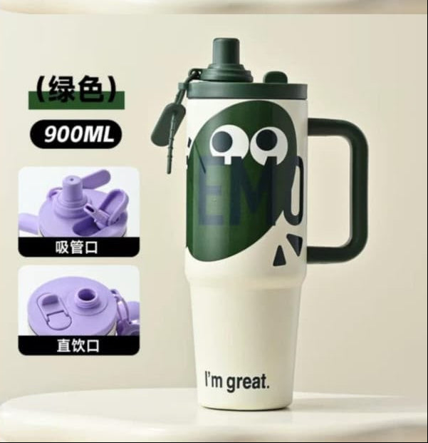 Dual Sipper Tumbler