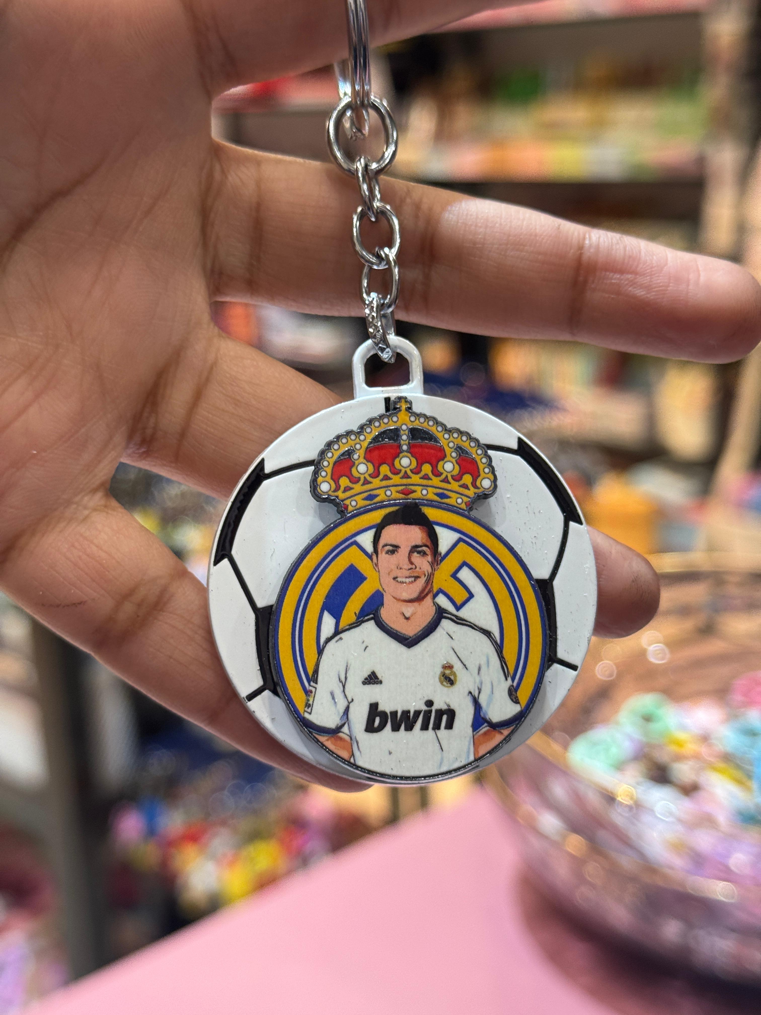Ronaldo Spinner Keychain