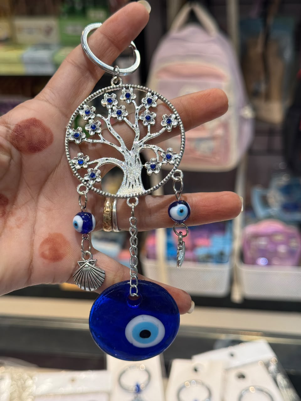 The Evil Eye Keychain