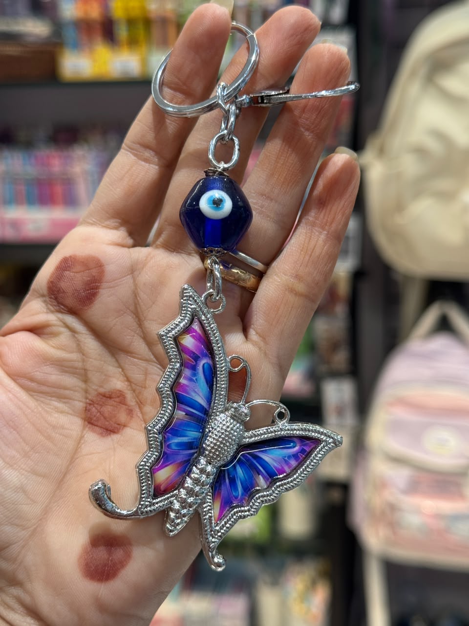 The Evil Eye Keychain