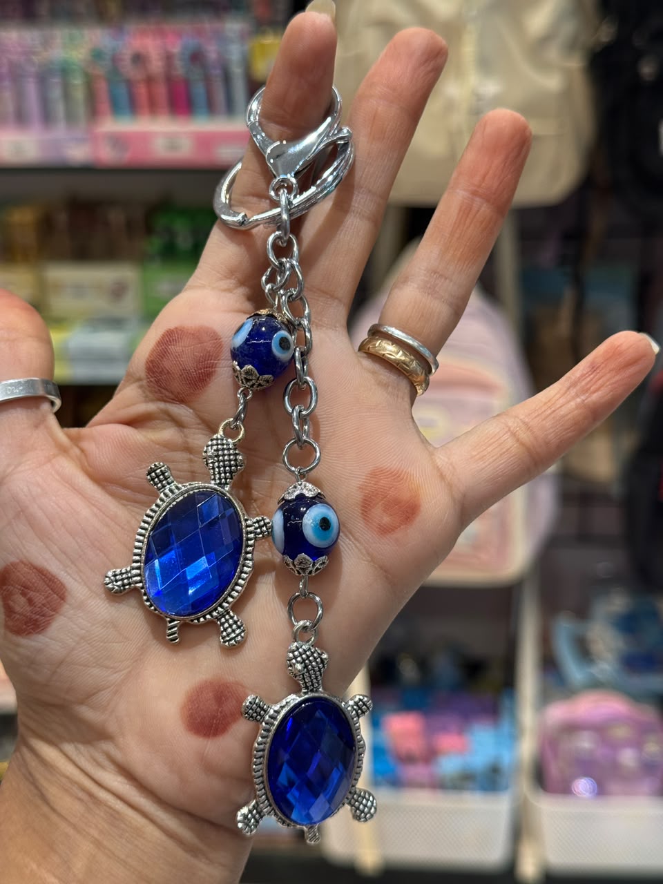The Evil Eye Keychain