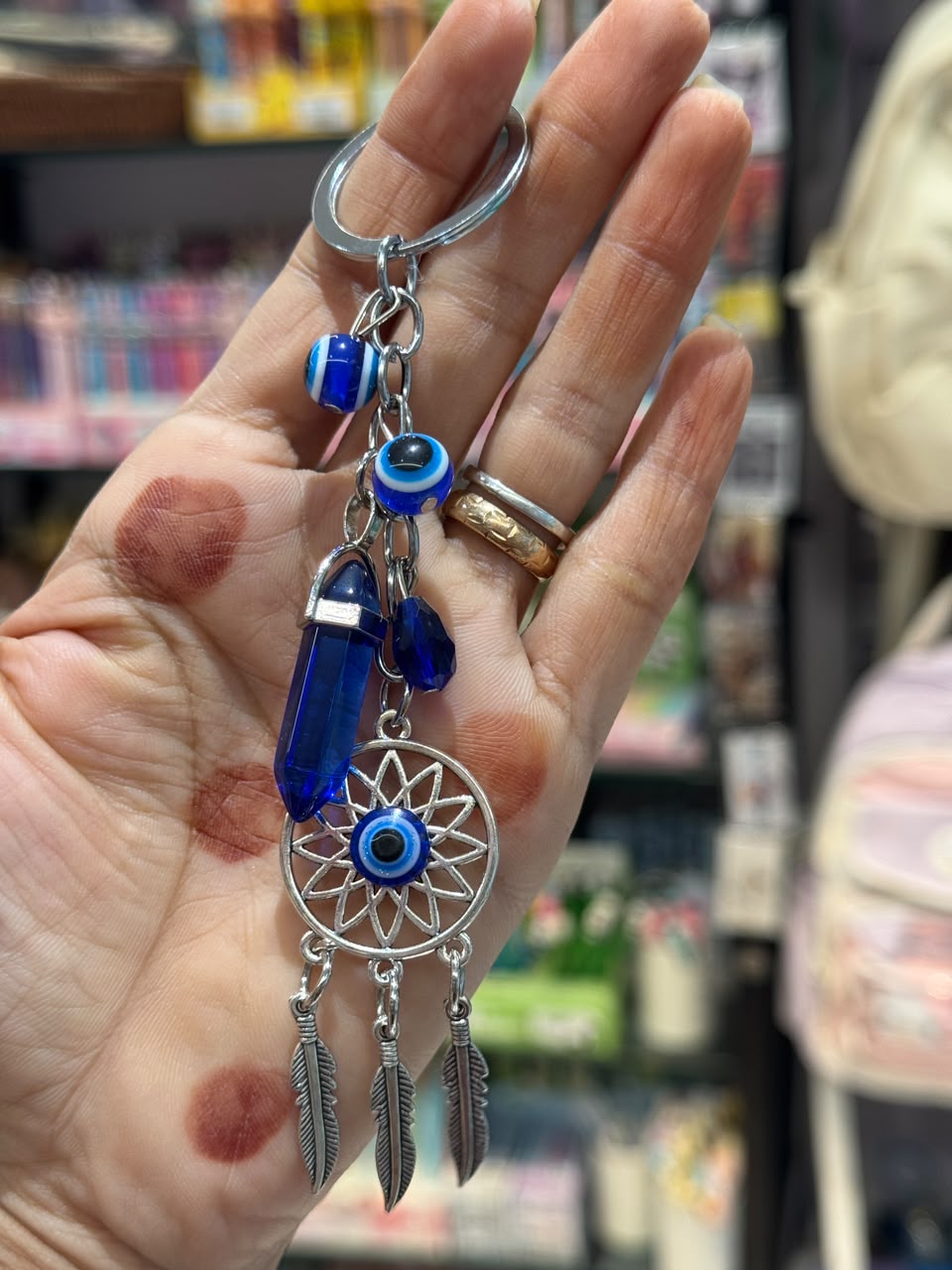 The Evil Eye Keychain