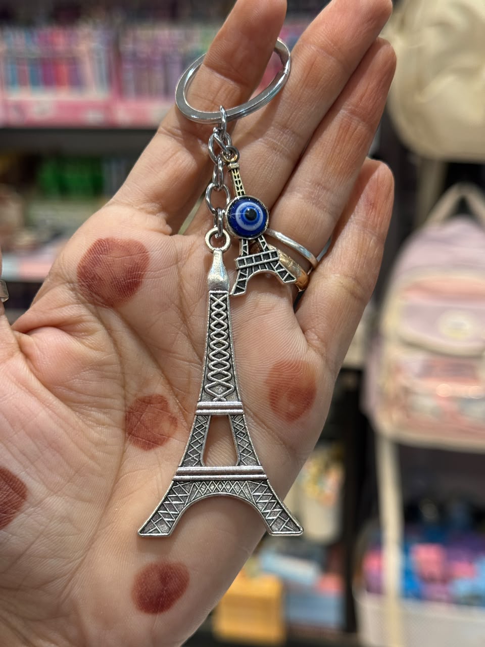 The Evil Eye Keychain