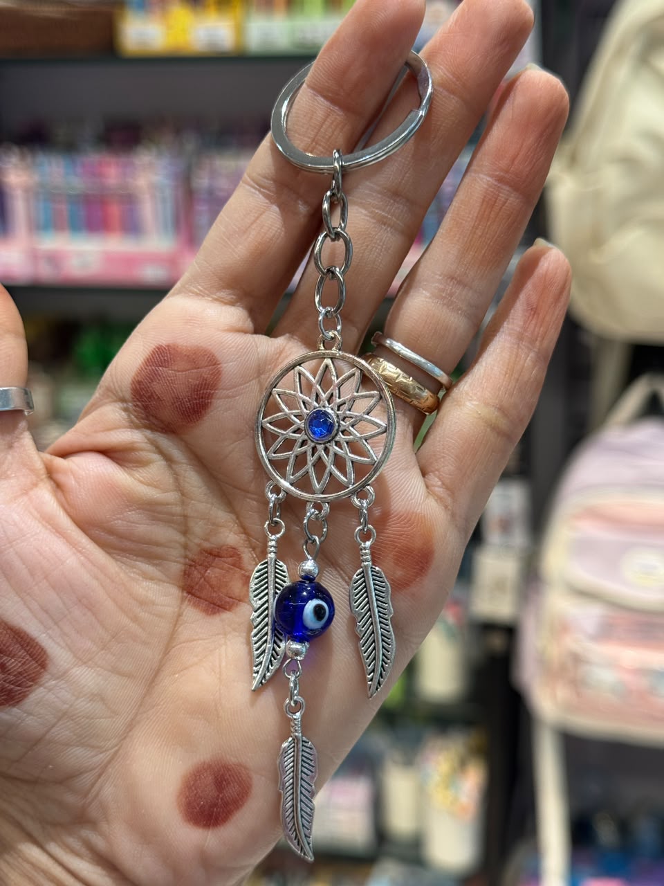 The Evil Eye Keychain