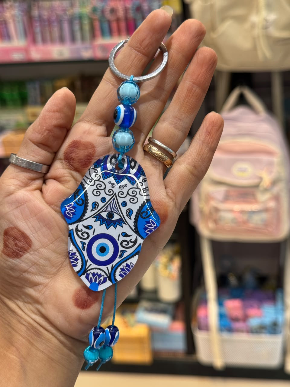 The Evil Eye Keychain