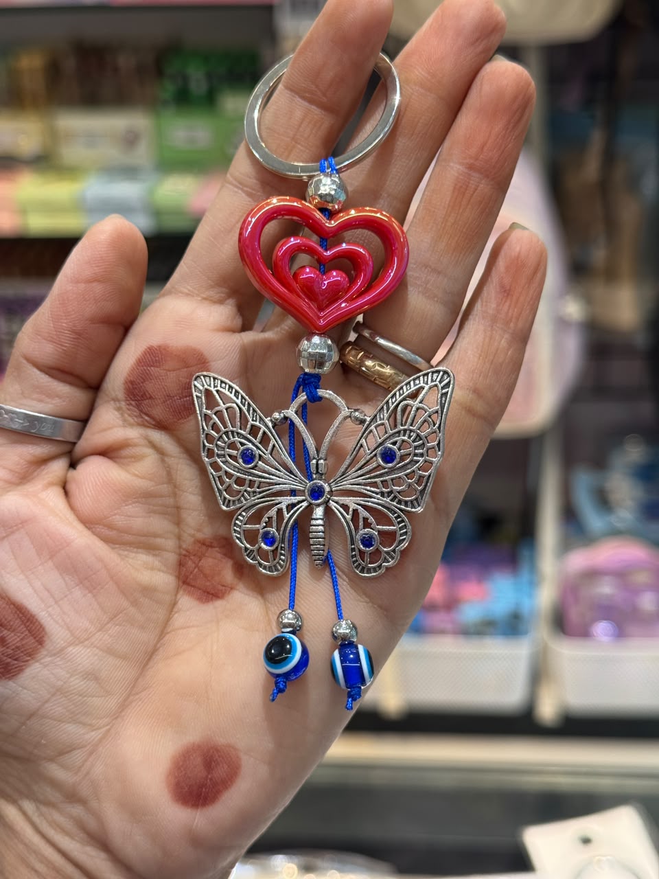 The Evil Eye Keychain