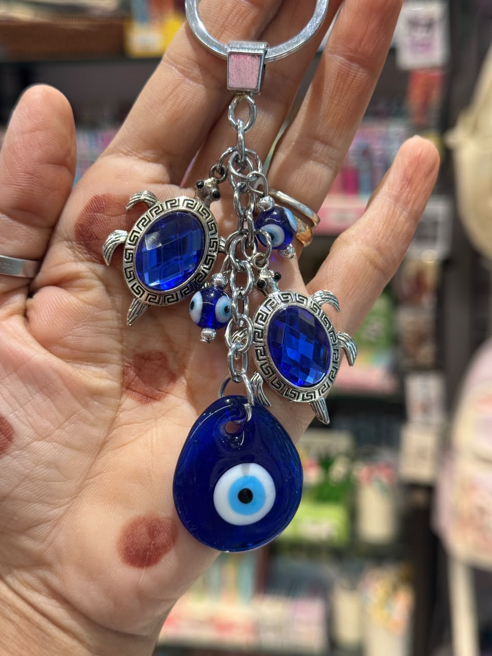 The Evil Eye Keychain
