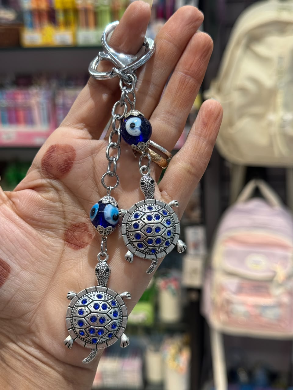 The Evil Eye Keychain
