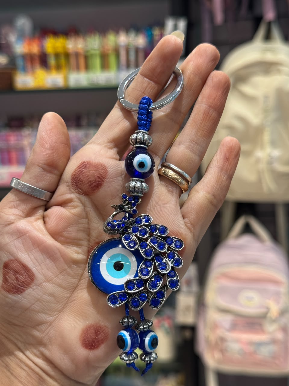 The Evil Eye Keychain