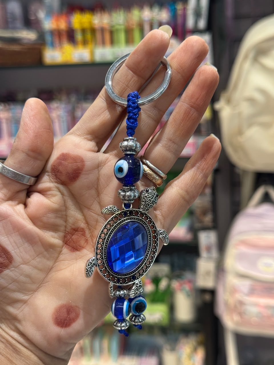 The Evil Eye Keychain