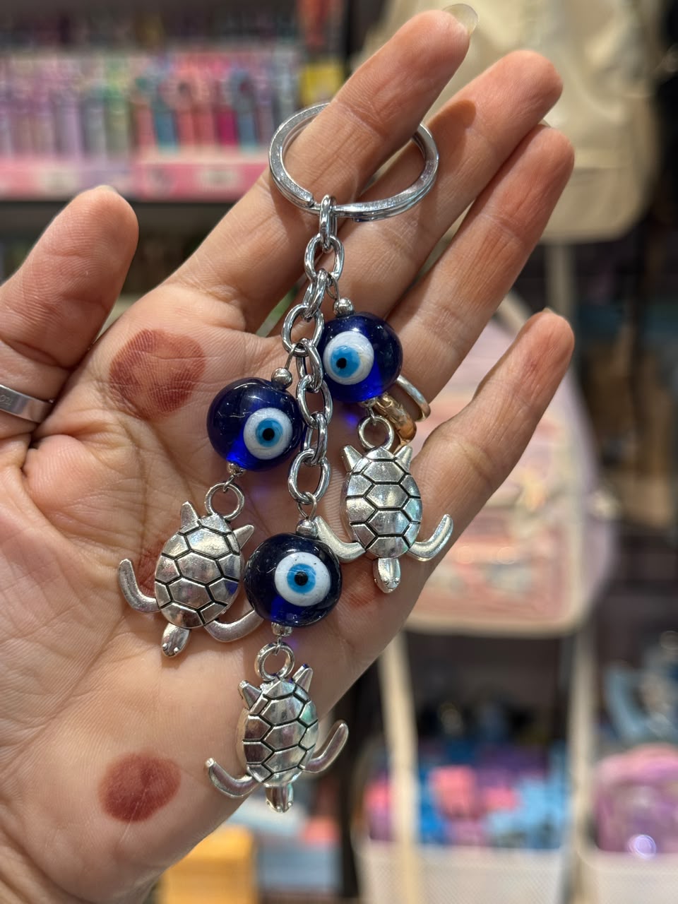 The Evil Eye Keychain