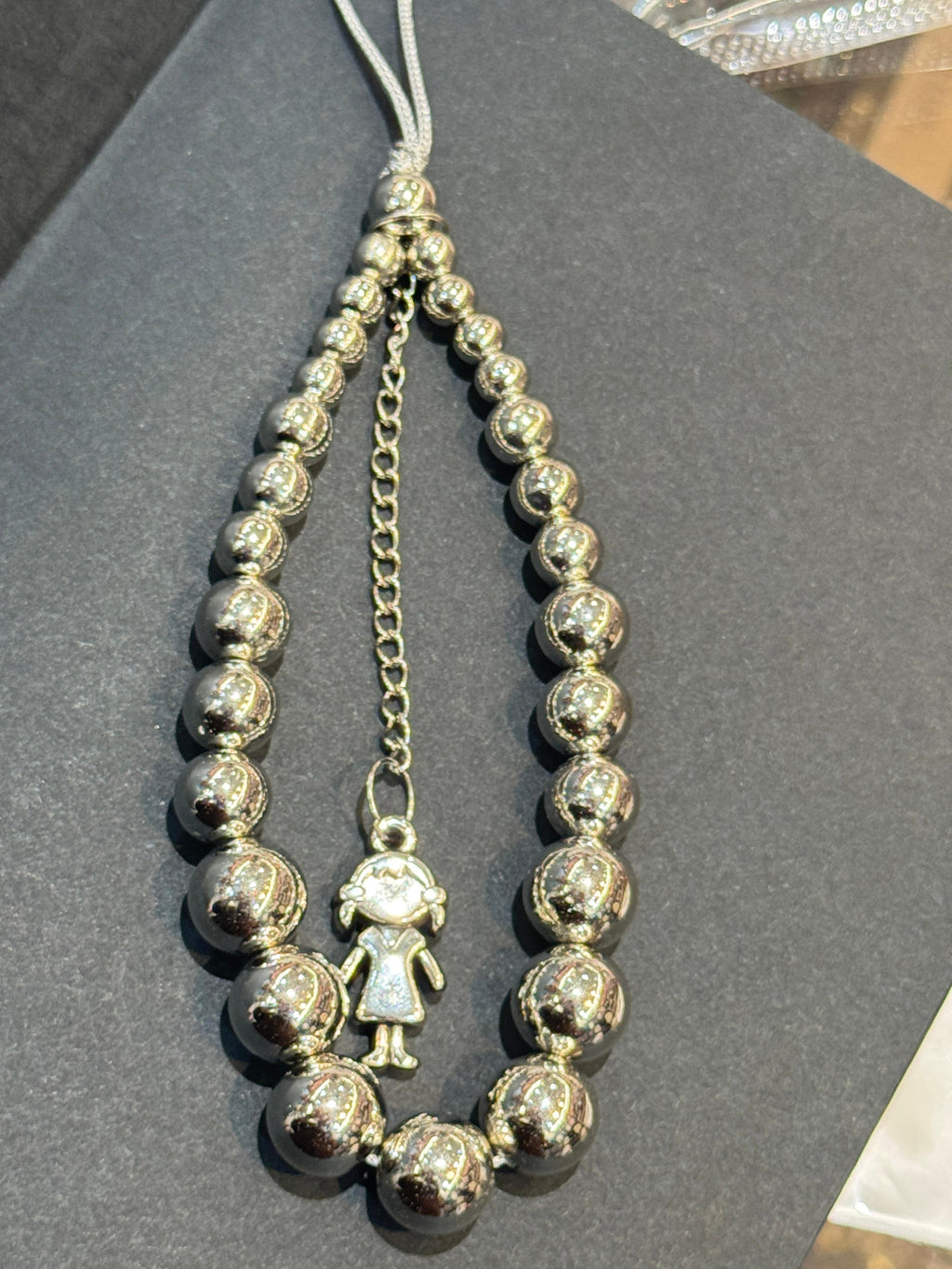 Metallic Phone Charm