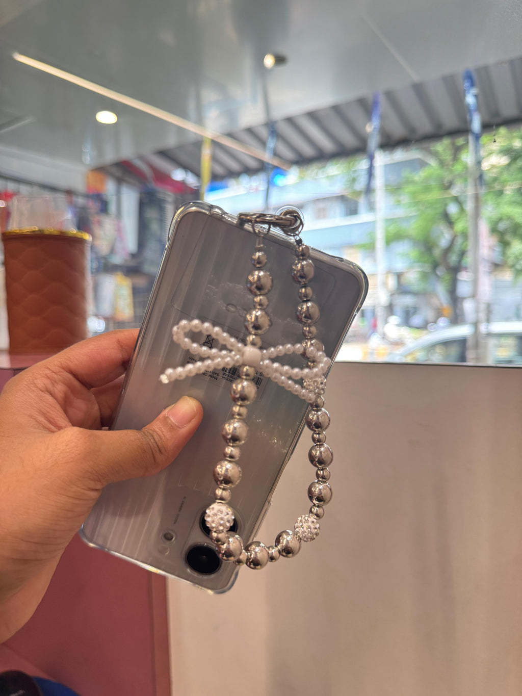 Cute Stylish Metallic Phone Charm