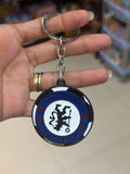 Football Team Spinner Keychain