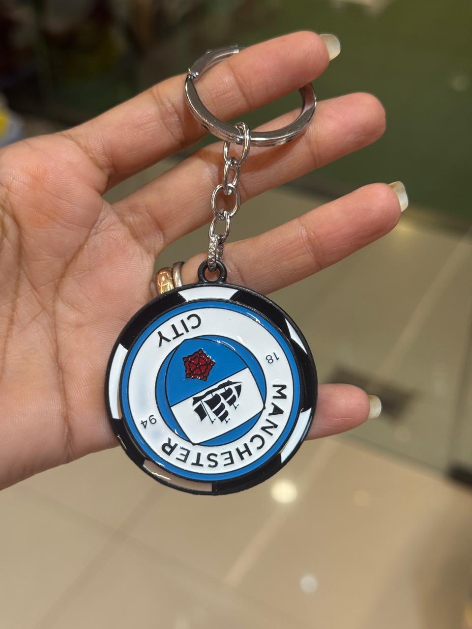 Football Team Spinner Keychain