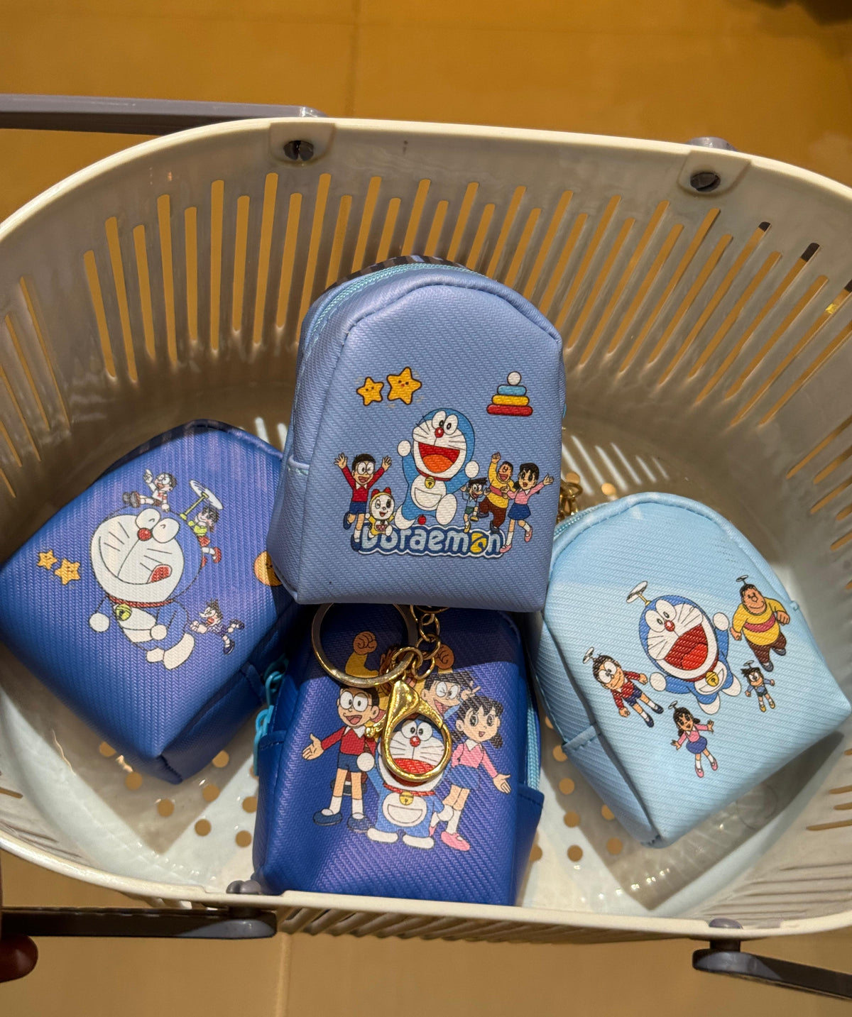 Doremon Pouch Keychain
