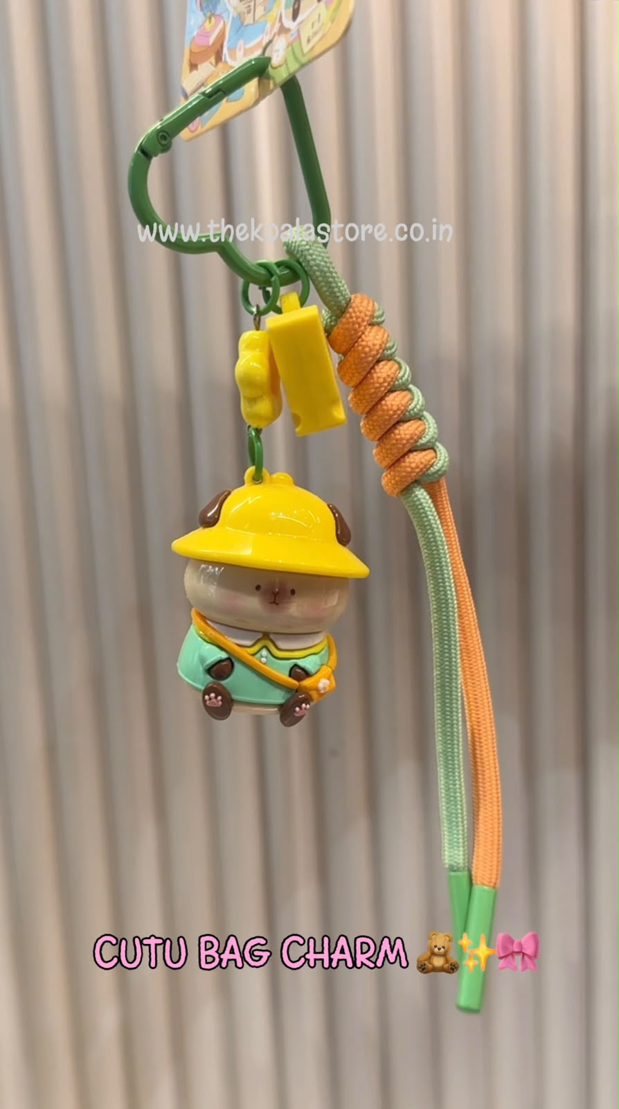 Cute Teddy Bag Charm