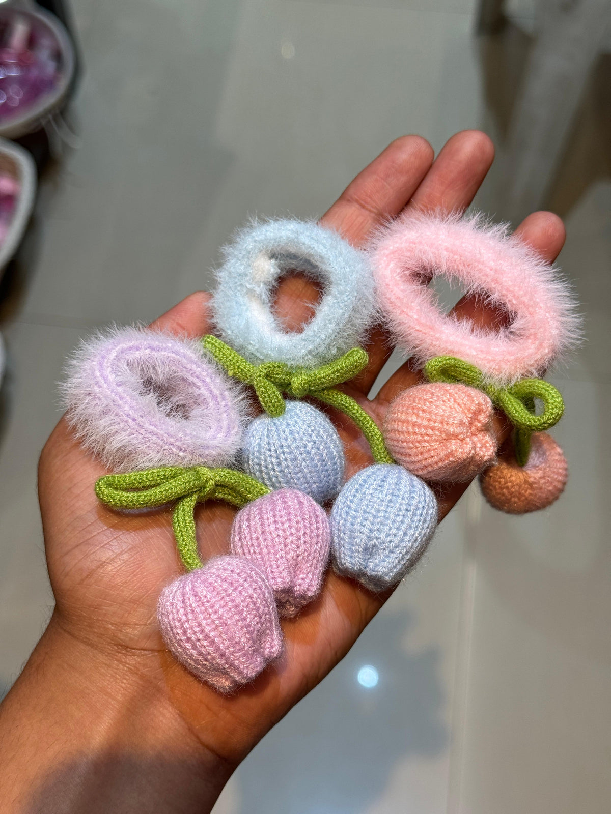 Cute Small Tulip Scrunchies