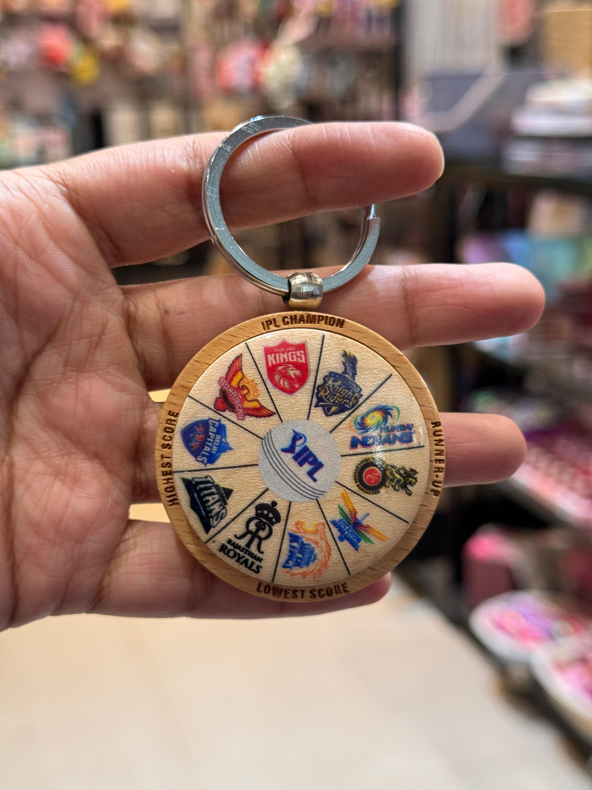 Cricket Spinner Keychain
