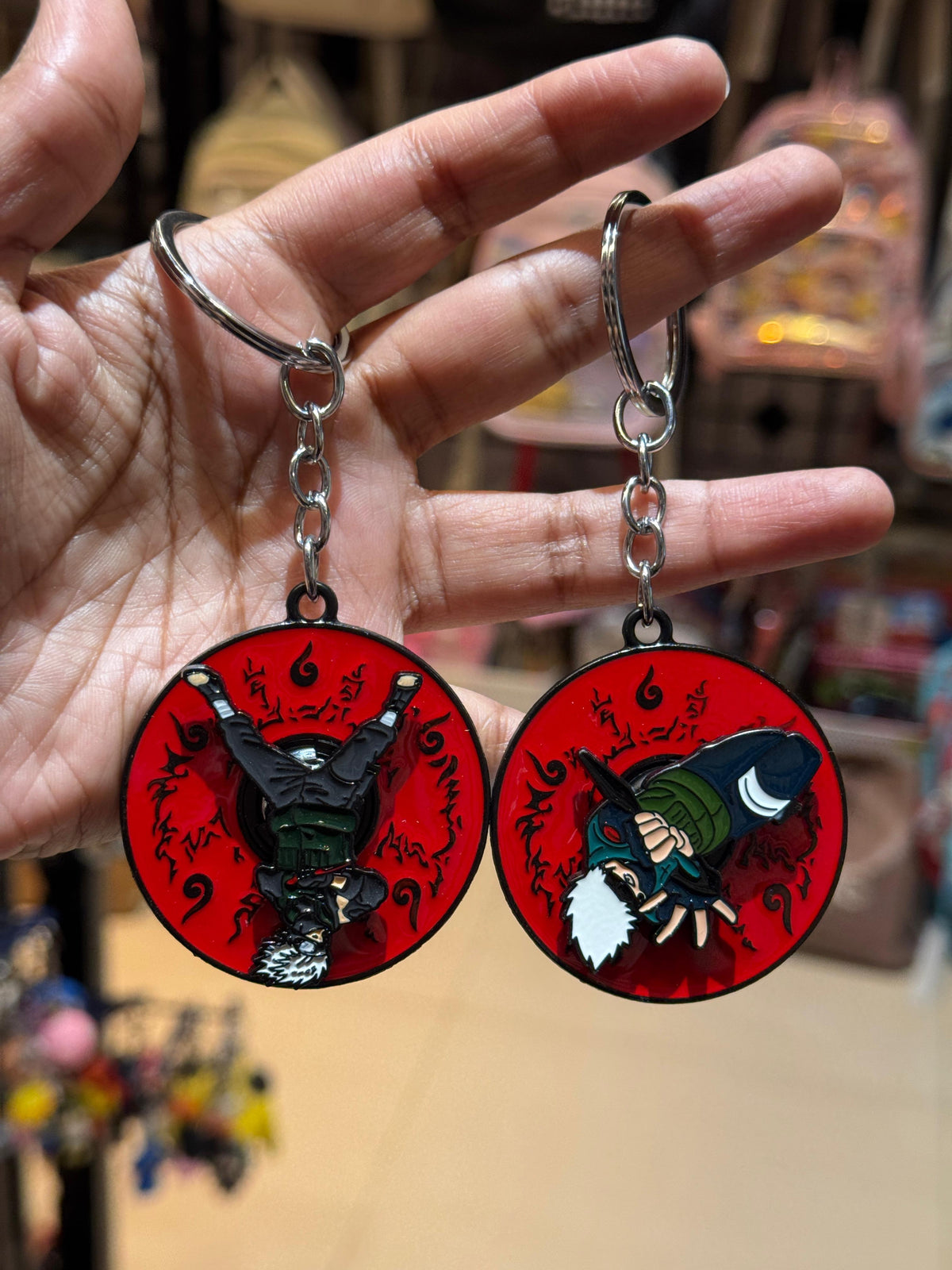 Kakashi Hatake Spinner Keychain