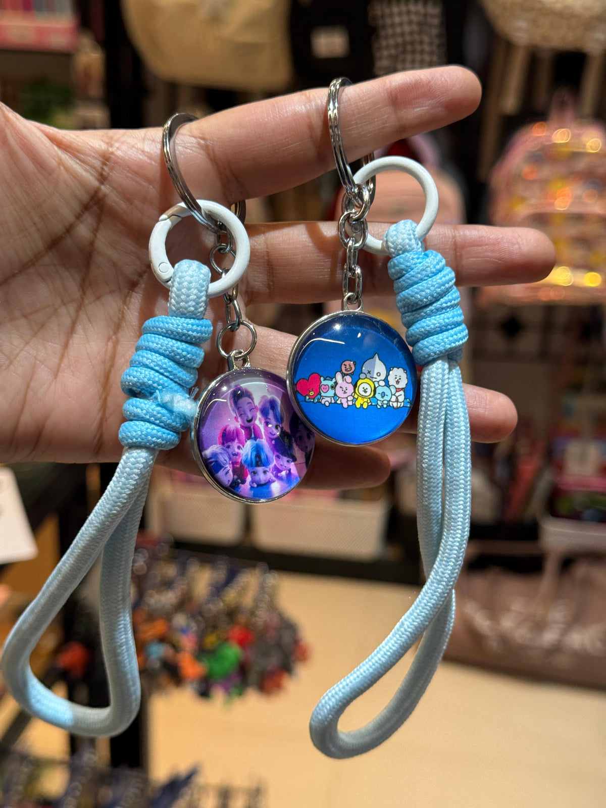BT21 And BTS Keychain