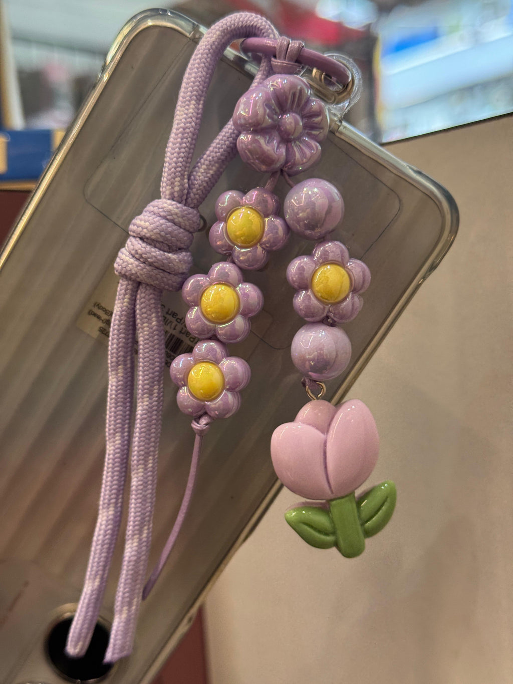 Cute Tulip Phone Charm