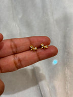 Bow Design Ball back Studs