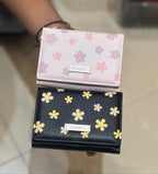 Flower Print Wallet