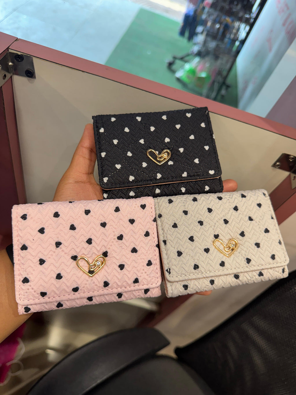 Heart Charm Cute Wallet