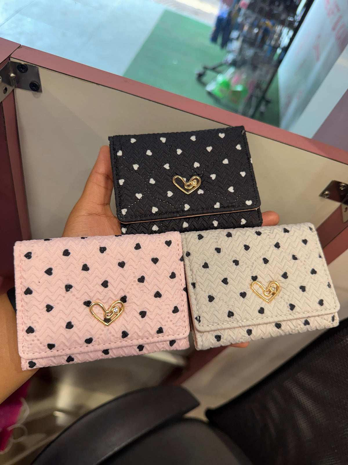 Heart Charm Cute Wallet