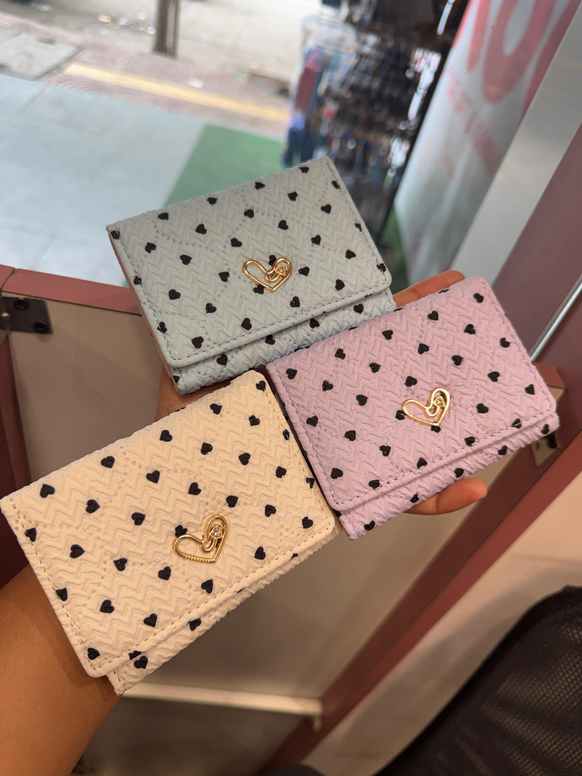 Heart Charm Cute Wallet