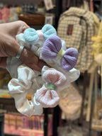 Puffy Bow Scrunchies