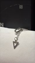 Cool Arrow Chain Stud Earring (1 Pair)